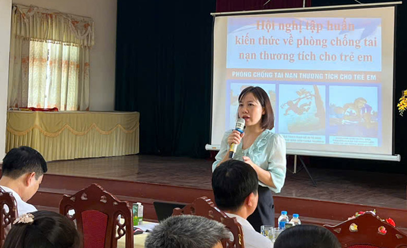 TẬP HUẤN VỀ PHÒNG, CHỐNG TAI NẠN, THƯƠNG TÍCH TRẺ EM NĂM 2024